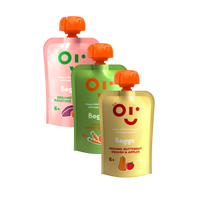 Beggs BIO Mix ovocno-zeleninových příkrmů (3× 120 g)