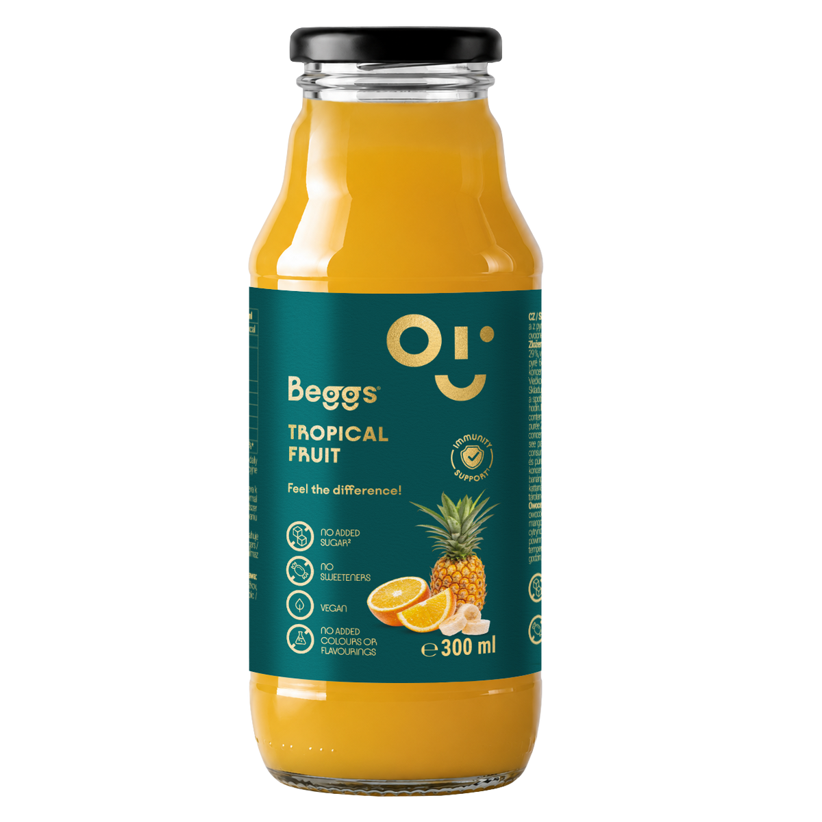 Napój owocowy Beggs o smaku owoców tropikalnych (300 ml)