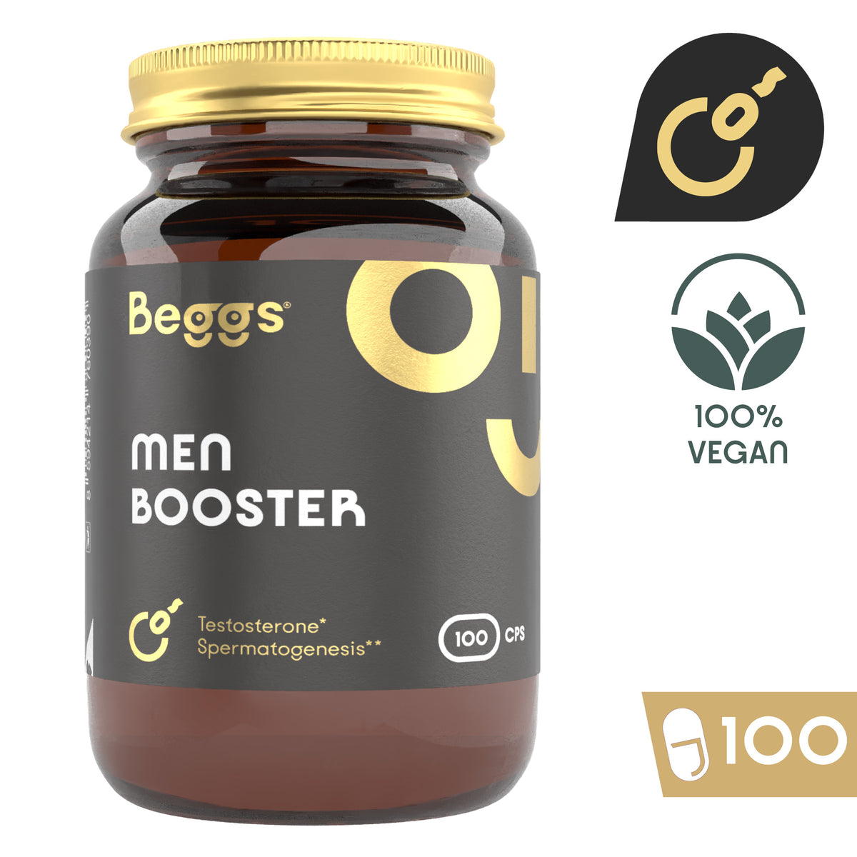 Beggs Men Booster (100 kapslí)