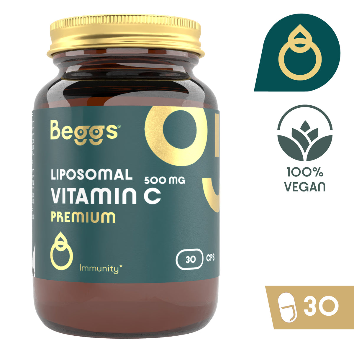 Beggs Liposomal Vitamin C Premium (30 kapslí)