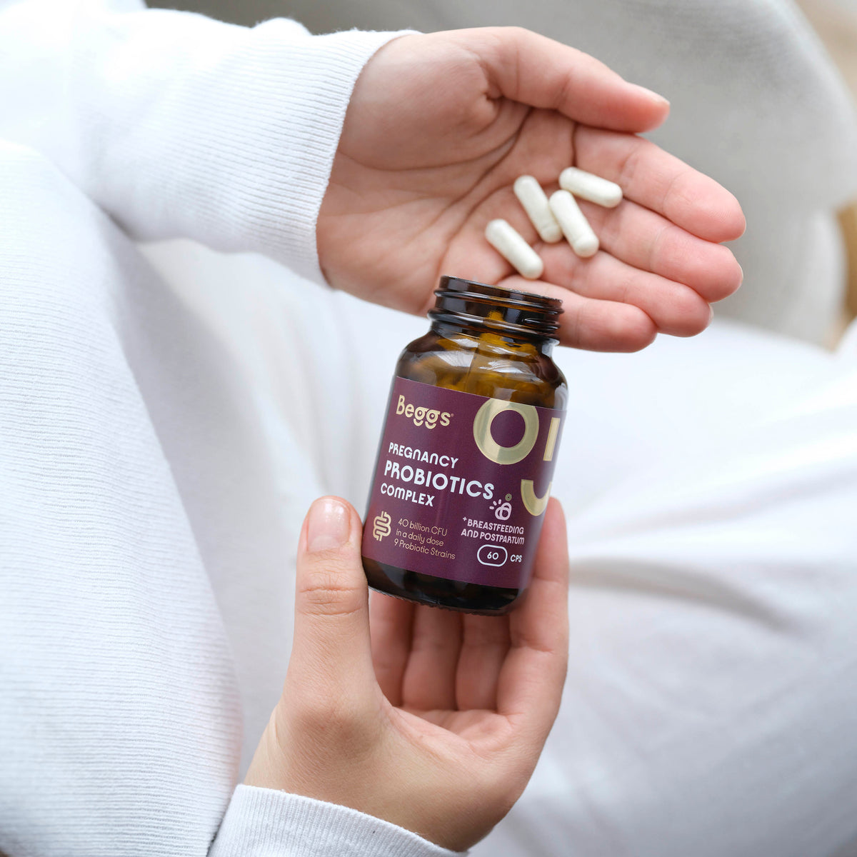 Beggs Pregnancy Probiotics Complex (60 kapslí)