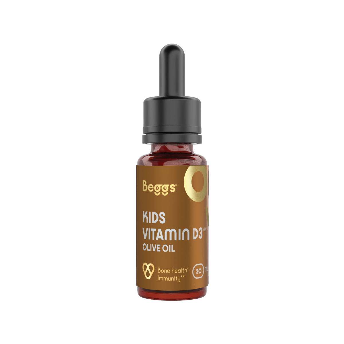 Beggs Kids Vitamin D3 400 IU BIO Olive Oil (30 ml)