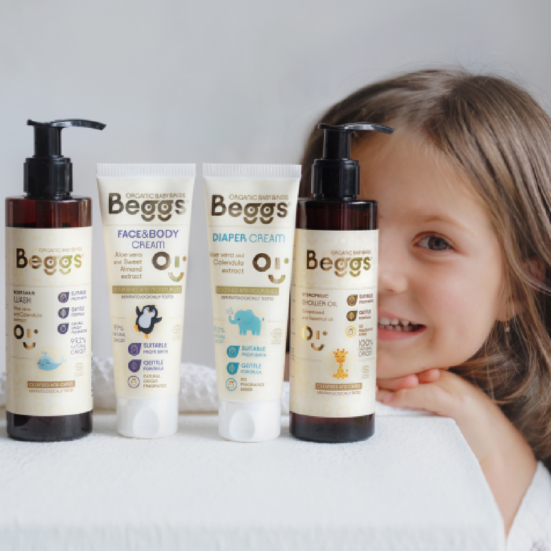 Beggs Dětský mycí olej (200 ml)*