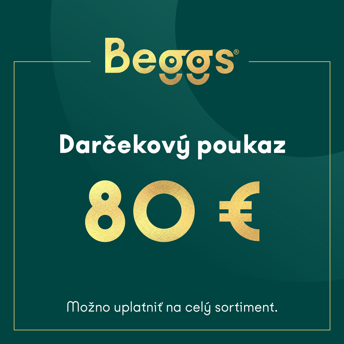 Darčekový poukaz 80€